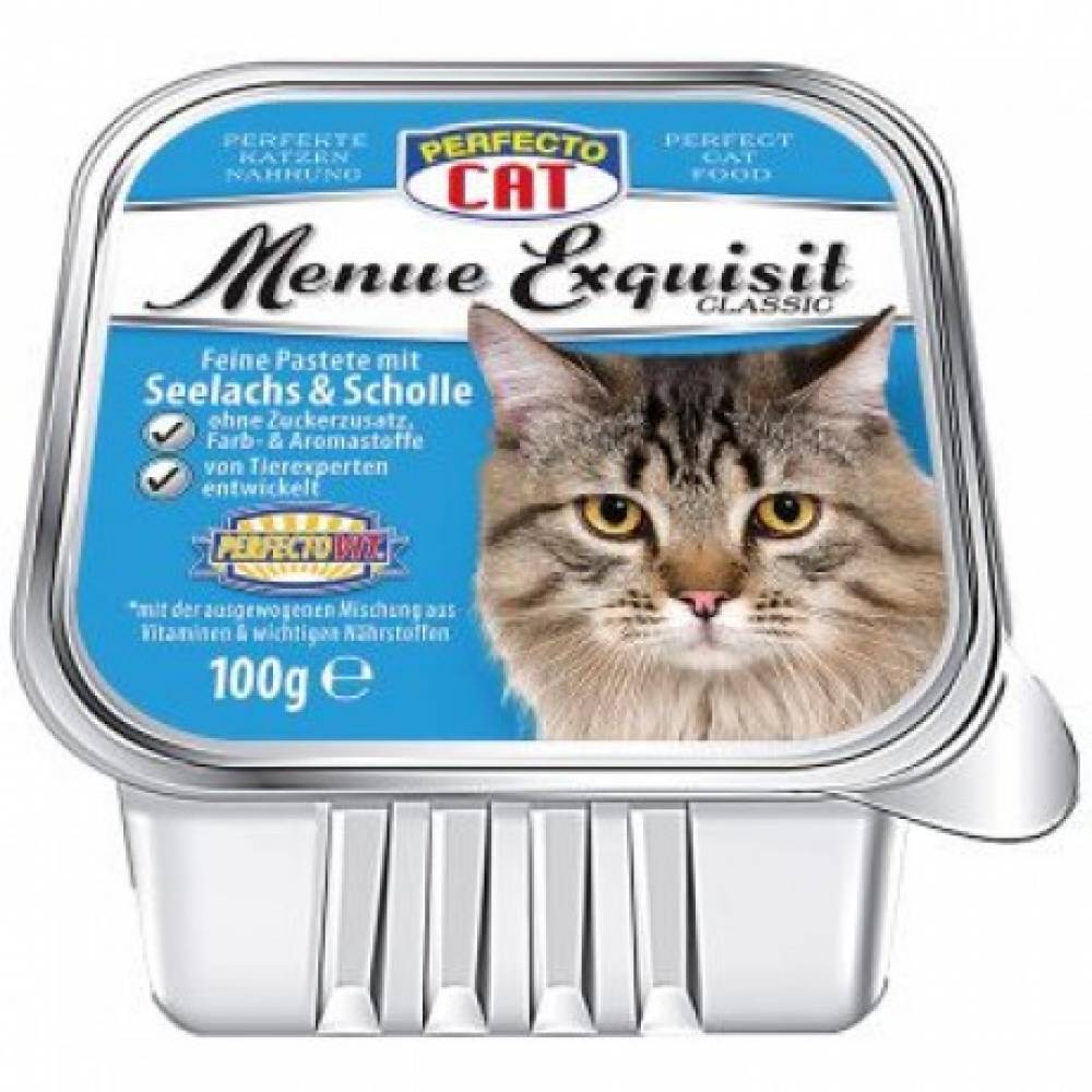 Балансиран пастет за котки Perfecto Cat 100гр