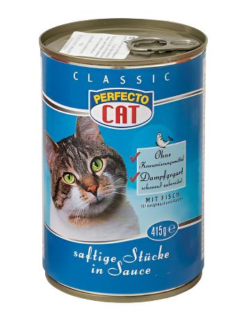 Балансирана консерервирана храна за котка Perfecto Cat 400 гр