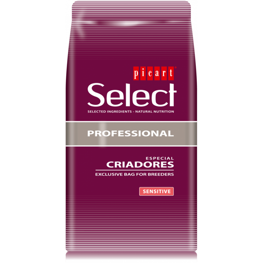 Picart Select PROFESSIONAL Sensitive с вкус на Сьомга - 18кг.