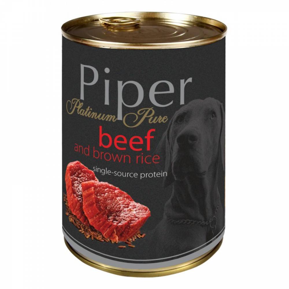 Piper Platinum –  Висококачествена консервирана храна за кучета - 400гр.