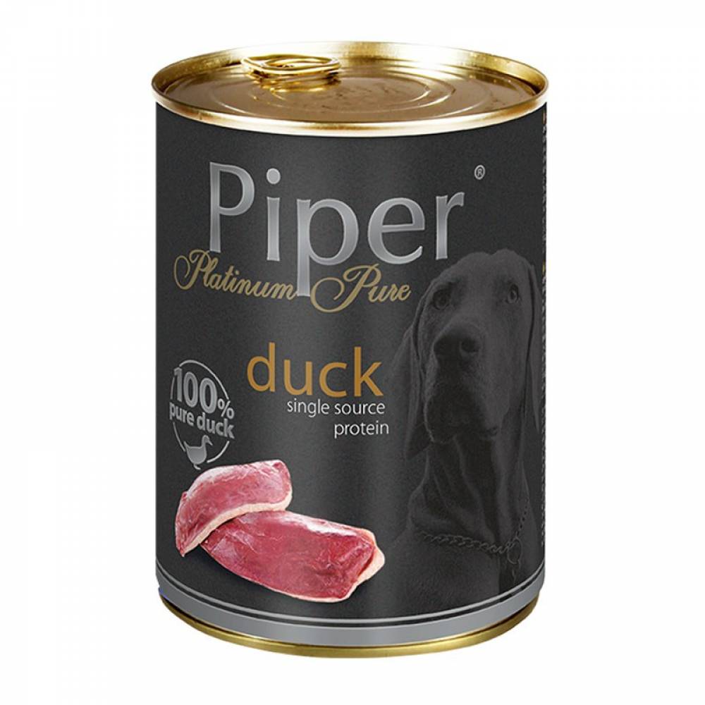 Piper Platinum –  Висококачествена консервирана храна за кучета - 400гр.