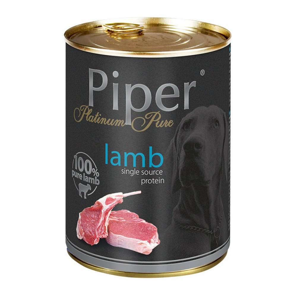 Piper Platinum –  Висококачествена консервирана храна за кучета - 400гр.
