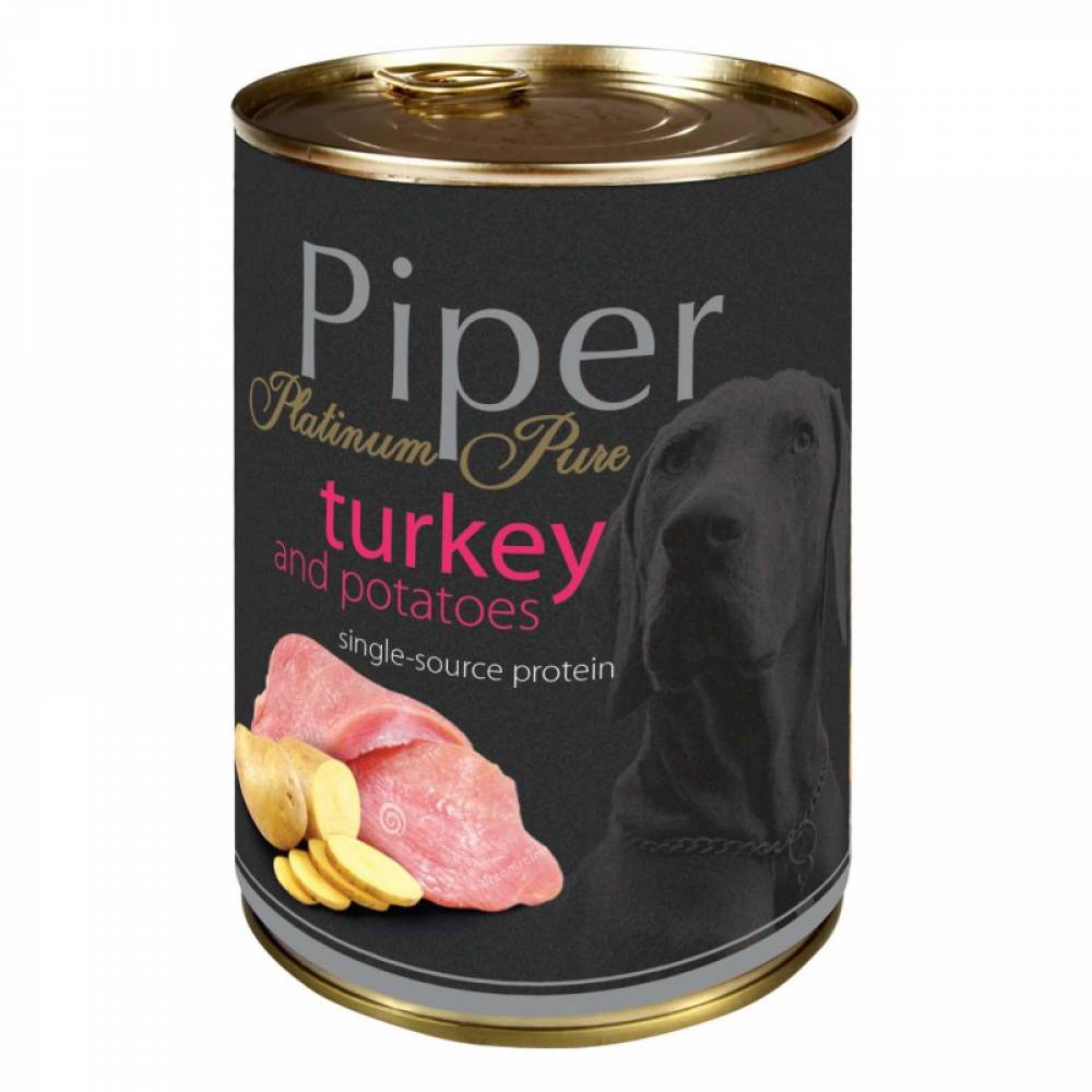Piper Platinum –  Висококачествена консервирана храна за кучета - 400гр.