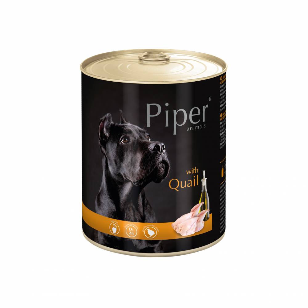 Piper – Премиум консервирана храна за кучета с разнообразие от вкусни и здравословни рецепти - 800гр.