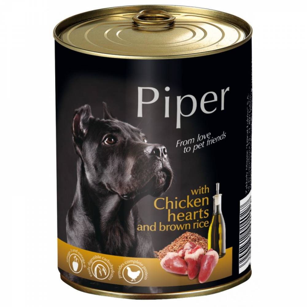 Piper – Премиум консервирана храна за кучета с разнообразие от вкусни и здравословни рецепти - 800гр.