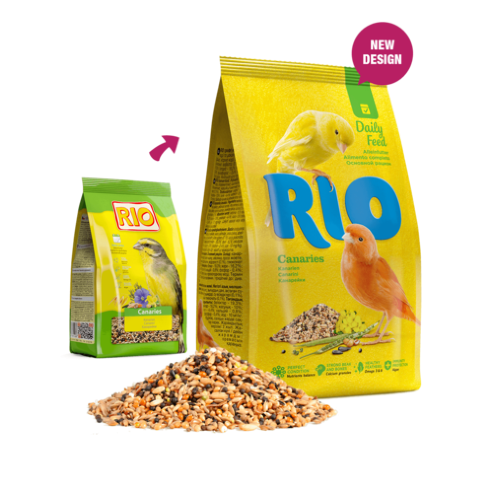 RIO Canaries - Балансирана храна за канари 500гр