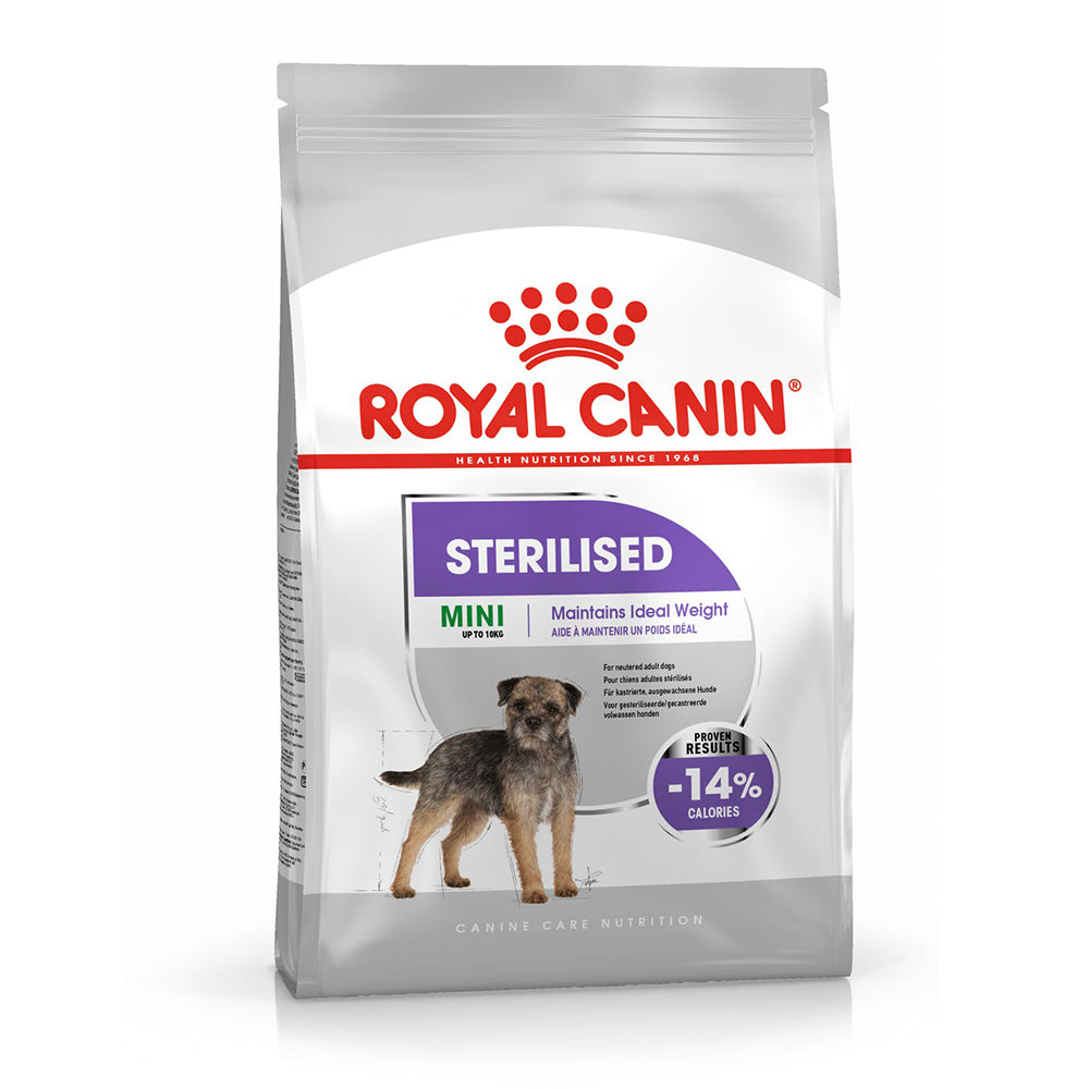 Премиум храна ROYAL CANIN MINI STERILISED, пакет от 1 или 3 килограма.