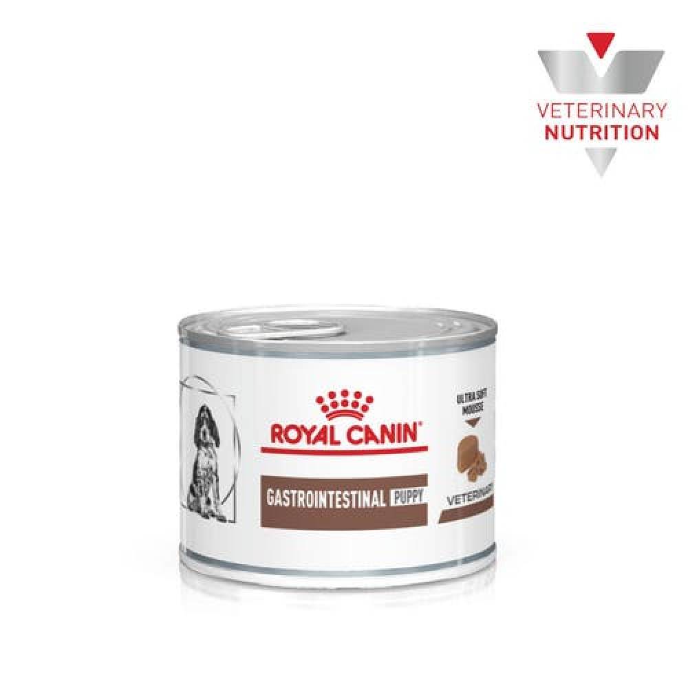 Royal Canin Gastrointestinal Dog PUPPY, премиум консервирана храна за кученца с чувствителен стомах  - 195гр.