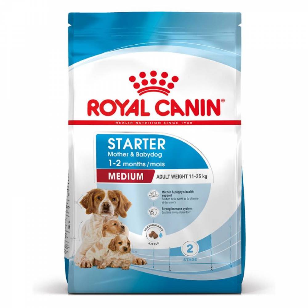 Премиум храна Royal Canin Medium Starter - 15кг.