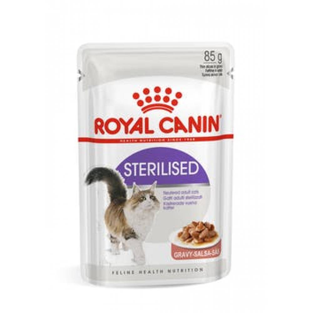 Royal Canin Sterilised Специализиран пауч за кастрирани котки 85 гр