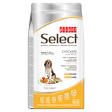 Премиум храна за кучета SELECT ADULT LIGHT-STERILIZED, с вкус на пиле и ориз - 12кг.
