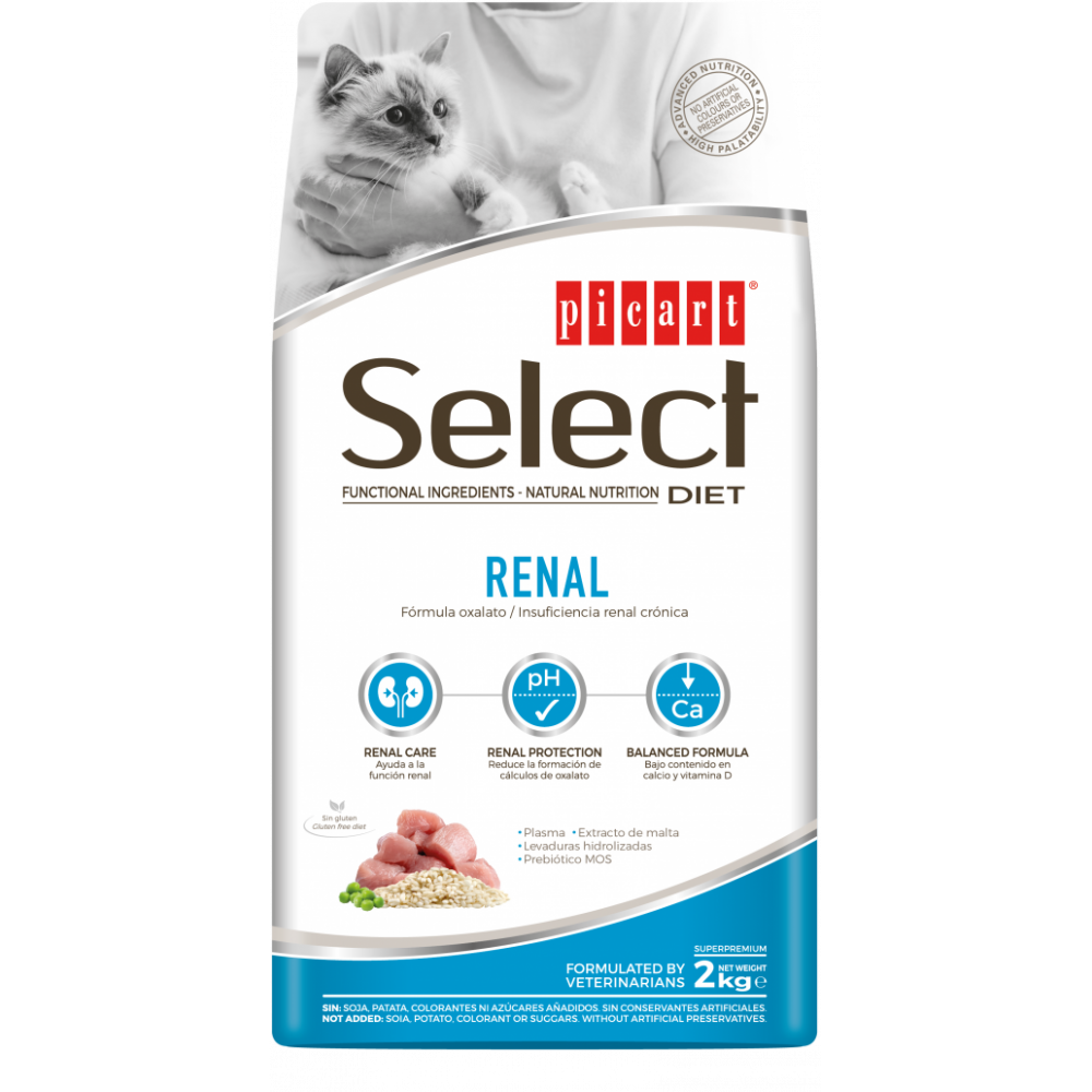Специализирана диетична храна за котки Select DIET Renal - 10кг