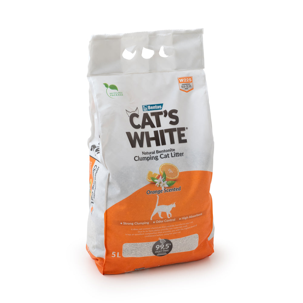 Bentas Cat's White Премиум бентонит за котешка тоалетна 5л