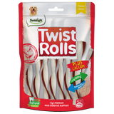 Дентално лакомство за кучета DENTALIGHT TWIST ROLLS с вкус на пилешко - 100гр.
