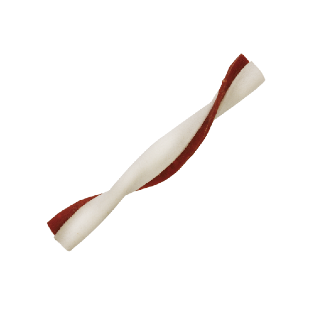 Дентално лакомство за кучета DENTALIGHT TWIST ROLLS с вкус на телешко - 100гр.