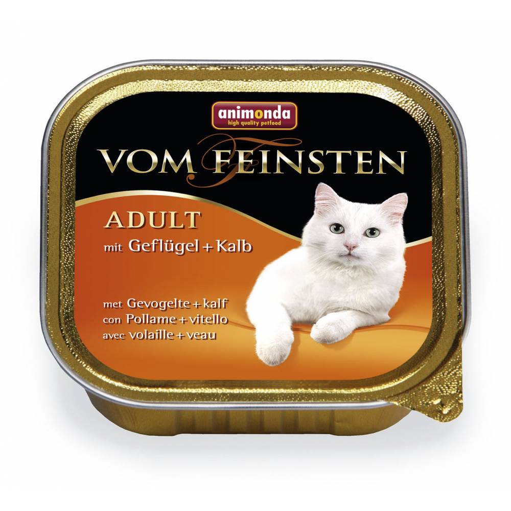 Vom Feinsten ADULT - Балансиран пастет за котки 100 гр