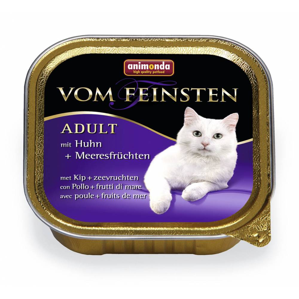 Vom Feinsten ADULT - Балансиран пастет за котки 100 гр