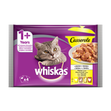 Whiskas Casserole Балансиран пауч за котки  4х85 гр