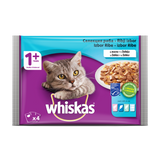 Whiskas Балансиран пауч за котки  4х85 гр