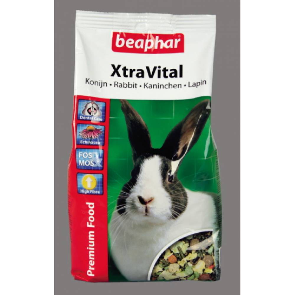 Beaphar Xtra Vital Премиум храна за зайци 1кг