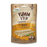 Лакомство за кучета DENTALIGHT YUMM STIX BODY, с пиле и сирене - 50гр.