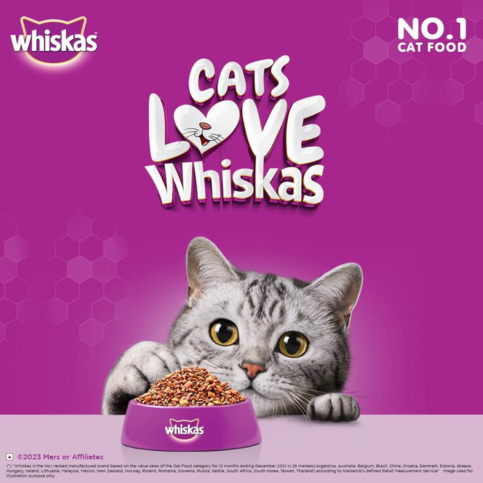 Балансирана храна Whiskas различни вкусове - 14кг